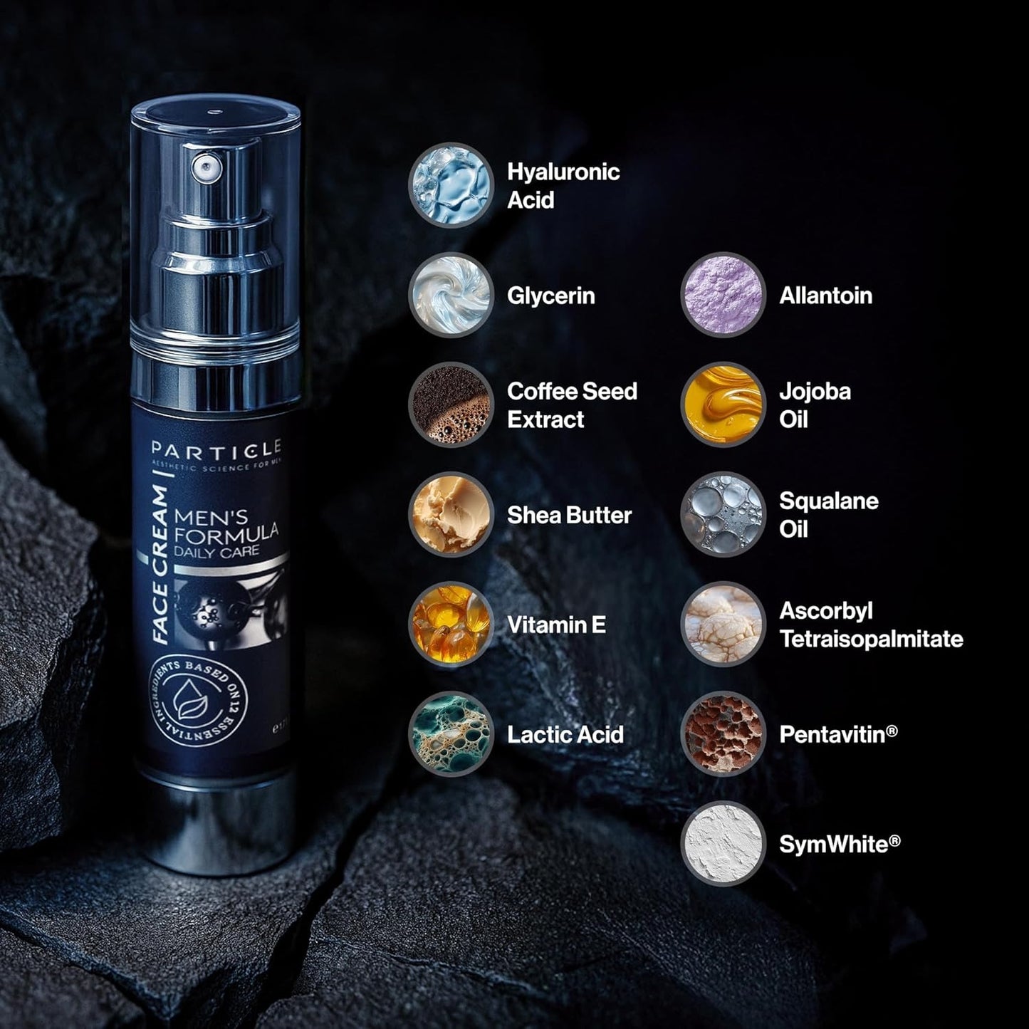Particle Face Cream for Men - 1.7 FL OZ